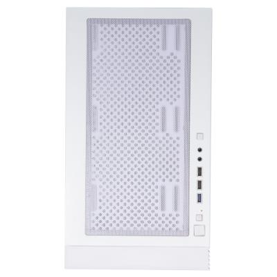 POŠKOZENÝ OBAL - BitFenix skříň Flow FRGB/ ATX / 4x120mm FRGB fan / 2xUSB 3.0  / tvrzené sklo / bílá