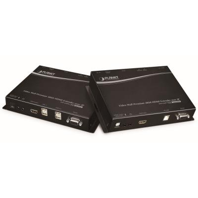 Planet IHD-420PT, HDMI a USB video transmitter/ video wall, 4K/60, vysílač, multicast, IR, RS-232, napájení PoE