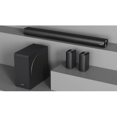 FENDA F&D repro HT-500DA/ Dolby Atmos HT/ 190W/ BT5.3/HDMI(ARC)/AUX/optický/koaxiální/USB vstup/ dálkové ovládání