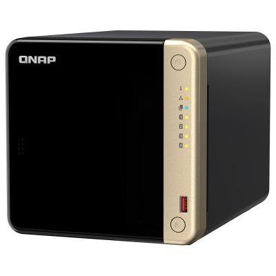 QNAP TS-464-8G   4x SATA, 8GB RAM, 4xSATA, 2x M.2 NVMe slot, 1xPCIe, 1xHDMI 4K, 2x2,5GbE, 4xUSB