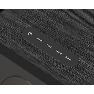 FENDA F&D repro T-60X Pro/ 2.0/ 120W/ černé/ dřevěné/ BT5.3/ NFC/ USB/ optický vstup/ dálkové ovládání/Karaoke