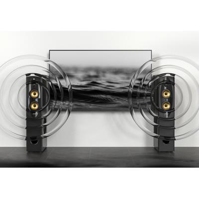 FENDA F&D repro T-60X Pro/ 2.0/ 120W/ černé/ dřevěné/ BT5.3/ NFC/ USB/ optický vstup/ dálkové ovládání/Karaoke