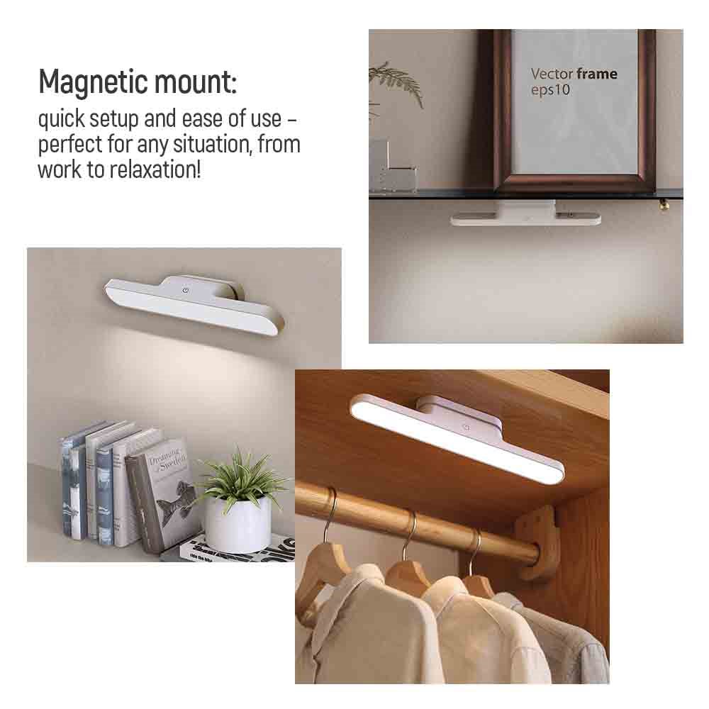 Colorway multifunkční LED lampa / CW-DL11MMB-W/ Integrovaná baterie / Bílá