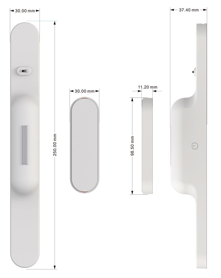 Colorway multifunkční LED lampa / CW-DL11MMB-W/ Integrovaná baterie / Bílá