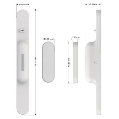 Colorway multifunkční LED lampa / CW-DL11MMB-W/ Integrovaná baterie / Bílá