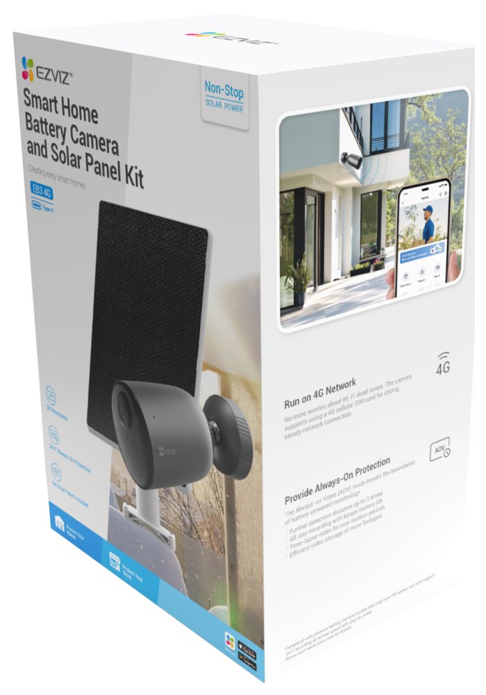 EZVIZ IP kamera EB3 4G kit