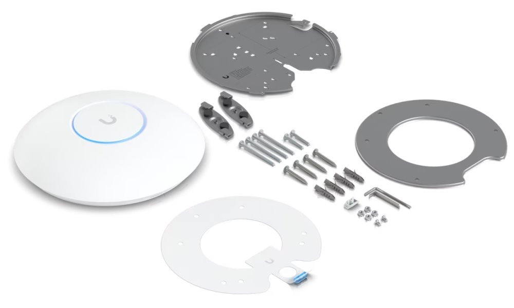 Ubiquiti UniFi U7 Pro 5pack - Wi-Fi 7 AP, 2.4/5/6GHz, až 10.7 Gbps, 1x 2.5GbE, PoE+ (bez PoE inj.), sada 5ks