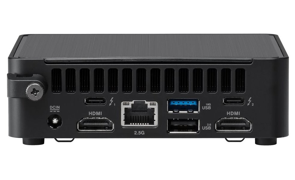 ASUS NUC 14 Pro / NUC14RVKC3000R2 / 3-100U / DDR5 / USB3.0 / LAN / WiFi / Graphics/ M.2 / EU power cord