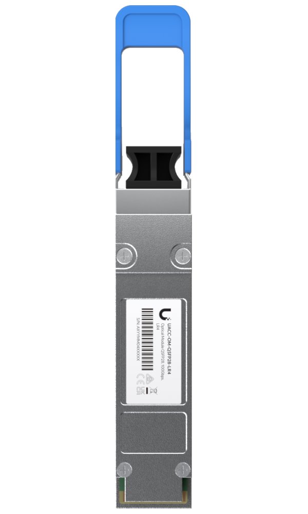 Ubiquiti 100G LR4 Single-Mode Optical Module - Single-mode optický modul QSFP28/QSFP+, 100 Gbit, 2x LC konektor, 10km