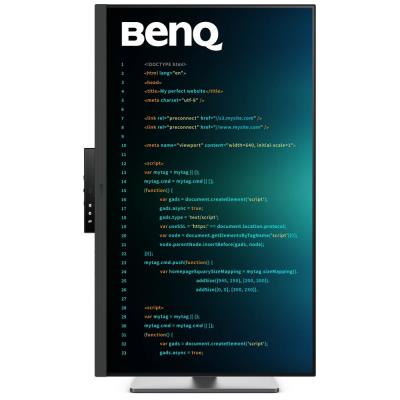 BENQ 32" IPS LED RD320U/ 3840x2160 / 2000:1/ 5ms/ 400 cdm/ HDMI/ DP/USB-C/Daisy chain/výškově nast./ černý