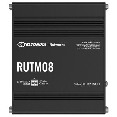 Teltonika RUTM08 průmyslový router, 3x Gbit LAN, 1x Gbit WAN