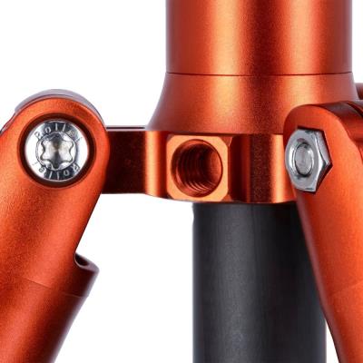 Rollei Stativ C5i Karbon/ 22610/ Zátěž 8kg/ Vytažený 157,5 cm/ Karbon/ Oranžový