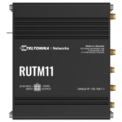 Teltonika RUTM11 průmyslový router, 4G, LTE, 4x Gbit RJ45, WiFi 5