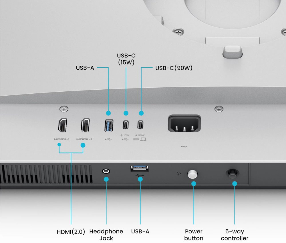 BENQ 27" IPS LED MA270U/3840x2160 / 1200:1/ 5ms/ 400 cdm/HDMI/USB-C/repro/výš. nast./ proMacBook Pro a MacBook Air