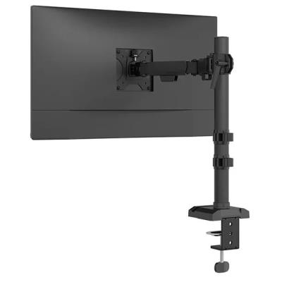 Neomounts NERO Single Flat Screen Desk Mount 10-32" (phone holder+Quick-fix clamp/grommet)