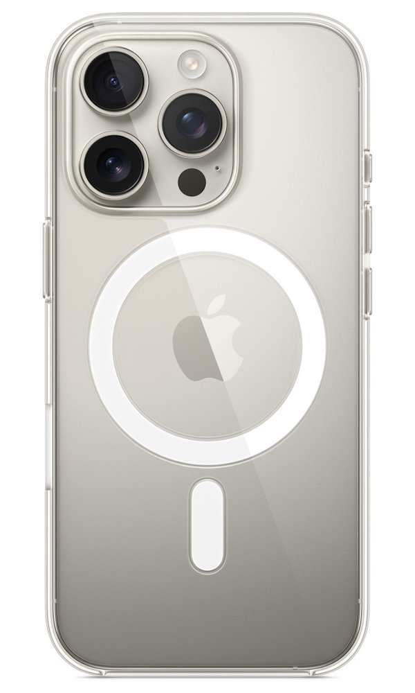 Apple Průhledný kryt s MagSafe na iPhone 16 Pro