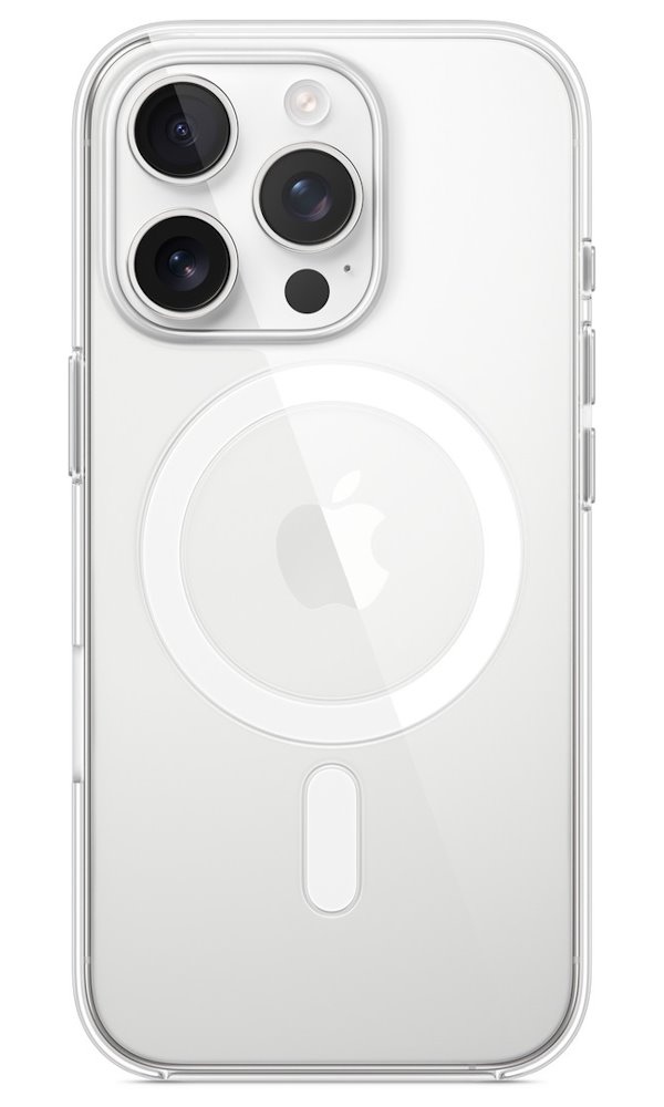 Apple Průhledný kryt s MagSafe na iPhone 16 Pro