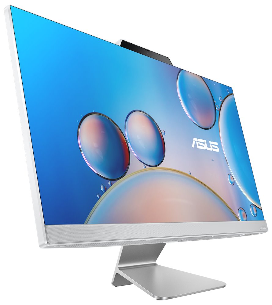 ASUS ExpertCenter M3/ AiO/ Ryzen 5 7520U/ 8GB/ 512GB/ Radeon Graphics/ 23,8"FHD,matný/ W11H/ kbd+myš/ bílý