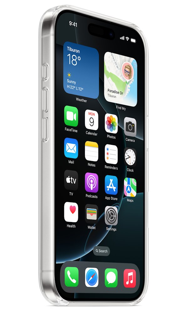 Apple Průhledný kryt s MagSafe na iPhone 16 Pro