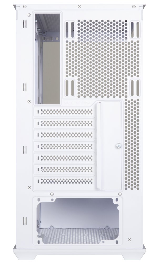 BitFenix skříň CETO Cube / 4x 120mm ARGB fan / 2x USB 3.0 / USB-C / tvrzené sklo / bílá