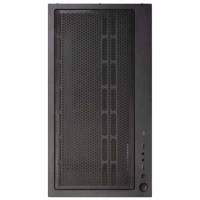 BitFenix skříň CETO Cube / 4x 120mm ARGB fan / 2x USB 3.0 / USB-C / tvrzené sklo / černá