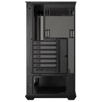 BitFenix skříň CETO Cube / 4x 120mm ARGB fan / 2x USB 3.0 / USB-C / tvrzené sklo / černá