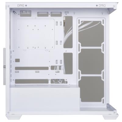 BitFenix skříň CETO Cube / 4x 120mm ARGB fan / 2x USB 3.0 / USB-C / tvrzené sklo / bílá