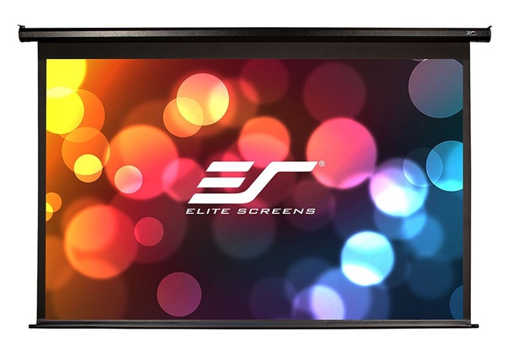 ELITE SCREENS plátno elektrické motorové 100" (254cm)/ 16:9/ 124,5×221,5cm/ MaxWhite/ gain 1.1/ case černý