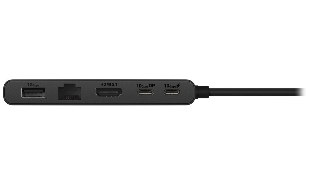 ASUS DC201 Dual 4K USB-C Dock, male: USB-C; female: HDMI,USB-A/C,RJ-45,PowerDelivery:100W