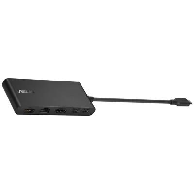 ASUS DC201 Dual 4K USB-C Dock, male: USB-C; female: HDMI,USB-A/C,RJ-45,PowerDelivery:100W