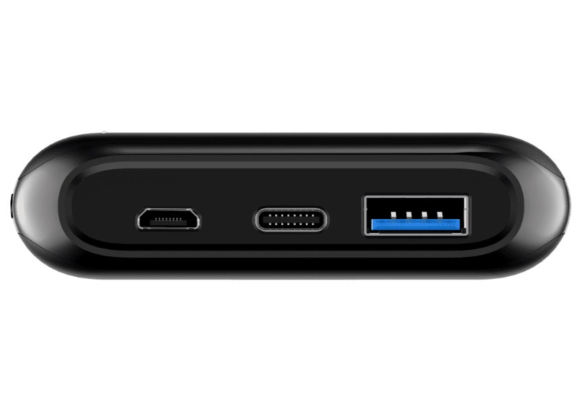 Energizer powerbanka QE10009PQ 10000mAh, Power Delivery, bezdrátové nabíjení, černá