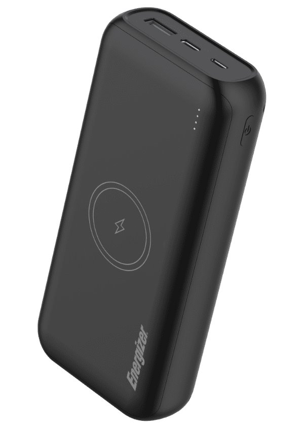Energizer powerbanka QE20009PQ   20000mAh,, Power Delivery, bezdrátové nabíjení, černá