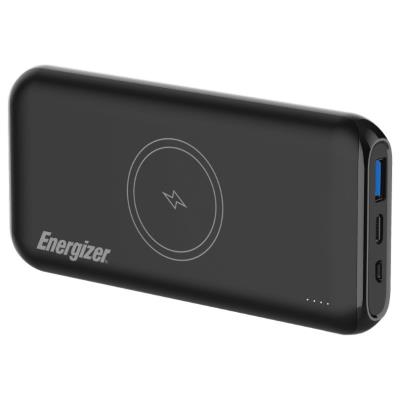 Energizer powerbanka QE10009PQ 10000mAh, Power Delivery, bezdrátové nabíjení, černá