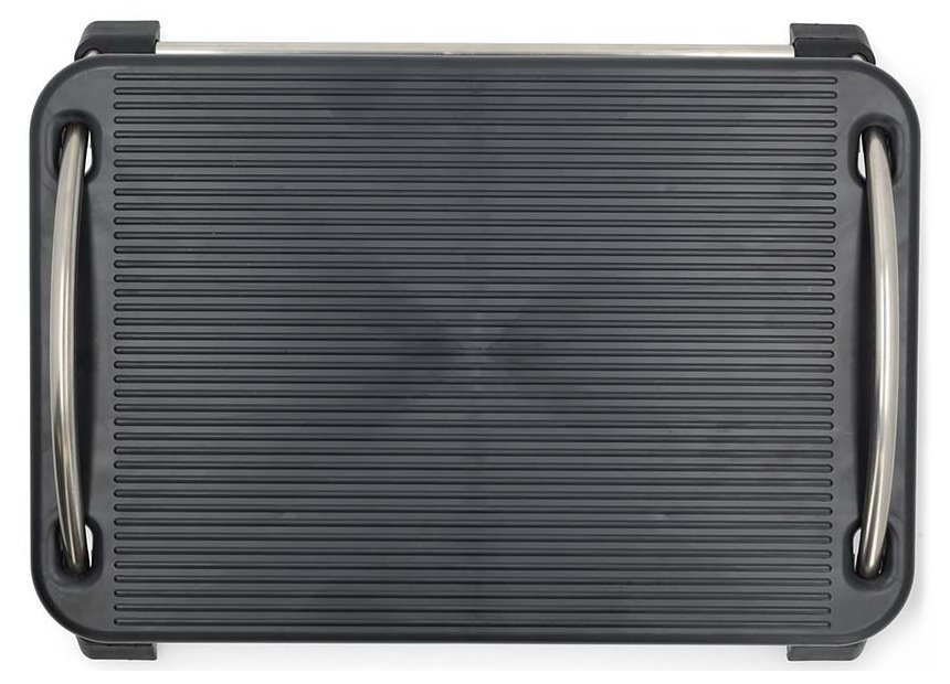 NEDIS ergonomická podnožka/ kovová/ černá