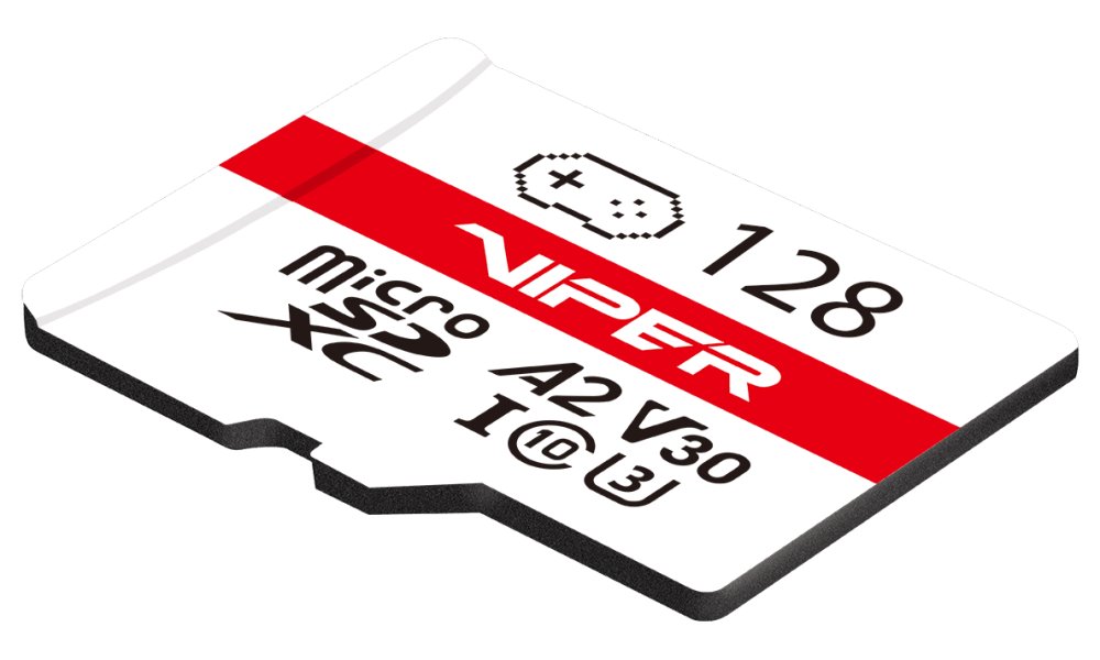PATRIOT Viper 128GB Micro SDXC / UHS-I / U3 / A2 / C10 / V30