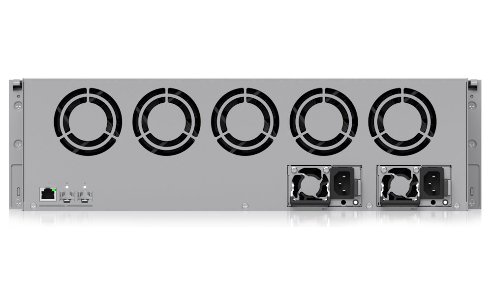 Ubiquiti ENVR Enterprise Network Video Recorder - NVR, 16x 2,5/3,5" HDD slot, 3U, RAID1/RAID5/RAID10, 2x SFP+, 1x 10GbE