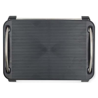 NEDIS ergonomická podnožka/ kovová/ černá