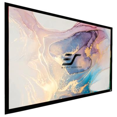 ELITE SCREENS plátno v pevném rámu 106" (269,2cm)/ 16:9/ 132,1×234,2cm/ gain 1.1/ rám černý 6cm/ CineWhite