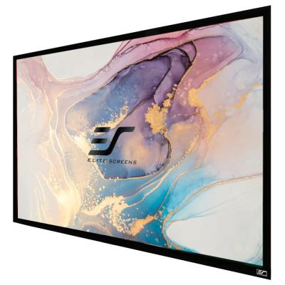 ELITE SCREENS plátno v pevném rámu CINEMA Scope 115" (292,1cm)/ 2,35:1 / 114,6×269,2cm/ gain 1.1/ rám černý 6cm
