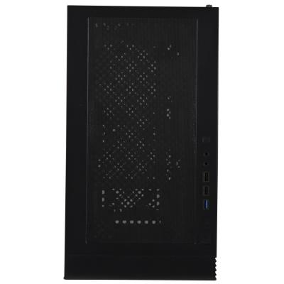 BitFenix skříň Flow FRGB/ ATX / 4x120mm FRGB fan / 2xUSB 3.0  / tvrzené sklo / černá