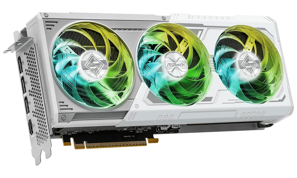 ASRock Intel Arc B580 Steel Legend 12GB OC / 12GB GDDR6 / PCI-E / HDMI / 3x DP / bílá