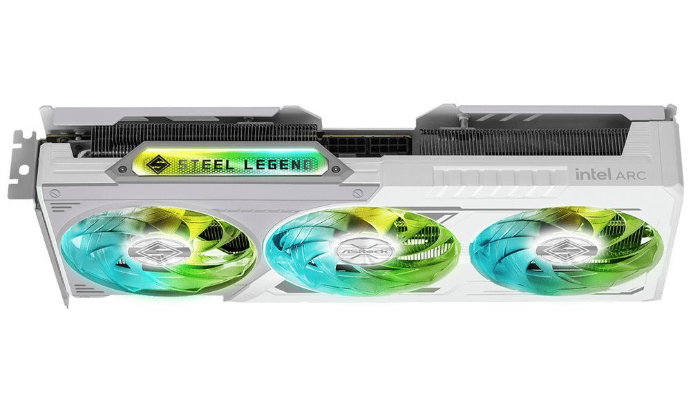 ASRock Intel Arc B580 Steel Legend 12GB OC / 12GB GDDR6 / PCI-E / HDMI / 3x DP / bílá