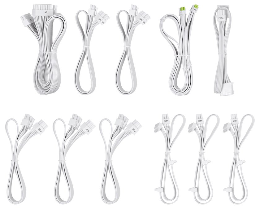 ASRock SL-850GW / 850W / 80PLUS Gold / ATX3.1 / modulární / 135mm fan / bílý / akt.