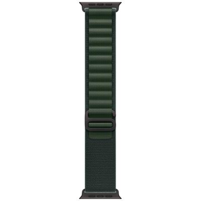 Apple Watch Ultra 2 49mm Černý titan s tmavě zeleným alpským tahem - L