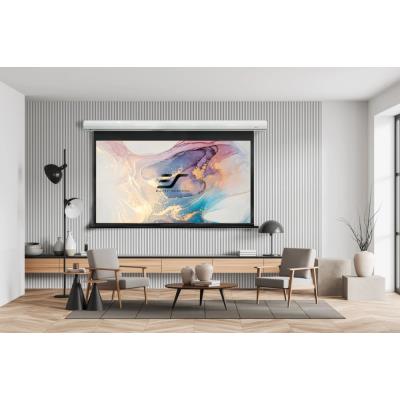 ELITE SCREENS plátno elektrické motorové 135" (342,9cm)/ 4:3/ 205,7×274,3cm/ case bílý/ 6" drop/ MaxWhite FG