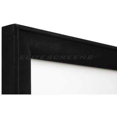 ELITE SCREENS plátno v pevném rámu 92" (233,7cm)/ 16:9/ 114,5×203,7cm/ gain 1.1/ rám černý 6cm