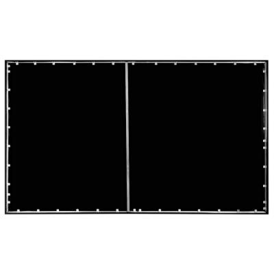 ELITE SCREENS plátno v pevném rámu 100" (254cm)/ 16:9/ 124,5×221,4cm/ gain 1.1/ rám černý 6cm