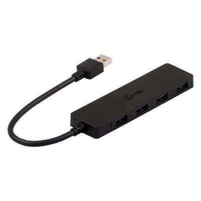 i-tec USB HUB ADVANCE/ 4 porty/ USB 3.0/ pasivní/ slim/ černý