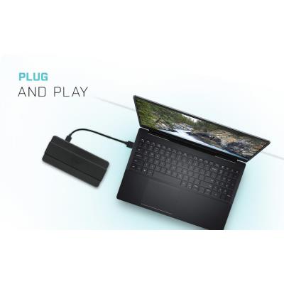 i-tec USB HUB Charging/ 7 portů/ 2 nabíjecí port/ USB 3.0/ napájecí adaptér/ černý