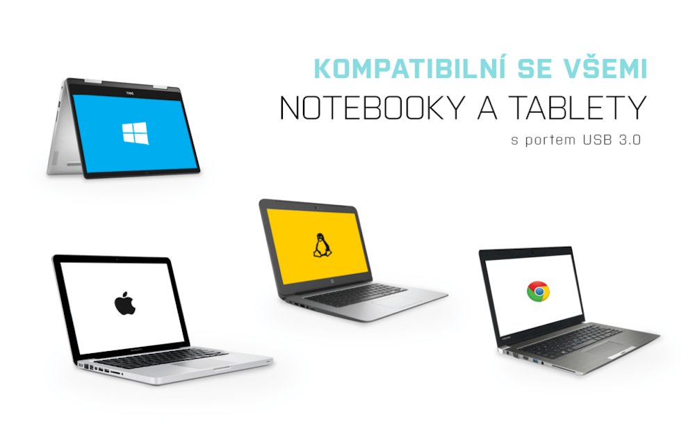 i-tec USB 3.0 HUB METAL/ 3 porty/ USB 3.0 na Gigabit Ethernet adaptér (RJ45)/ šedý